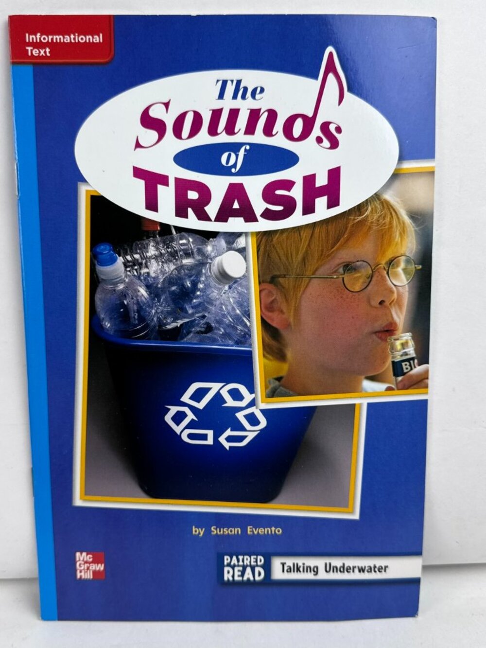 The Sounds of Trash McGraw Hill Science Grade 2 Reading Book Susan Evento GRL L
